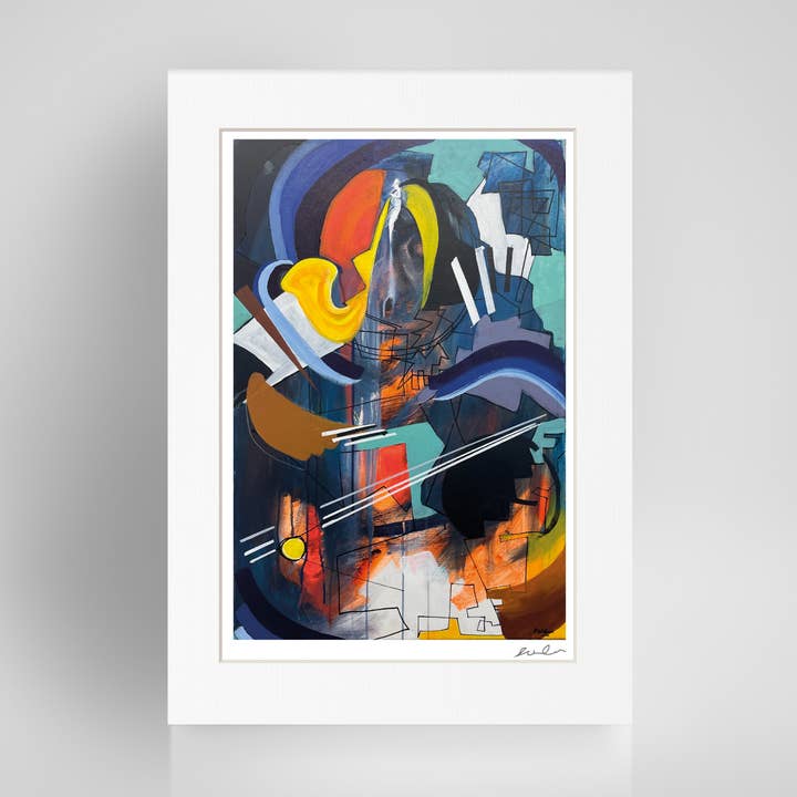 Edição Limitada Assinada de Impressão Fine Art Giclée 'Bridge' por atacado de Fiona Wilson Artist