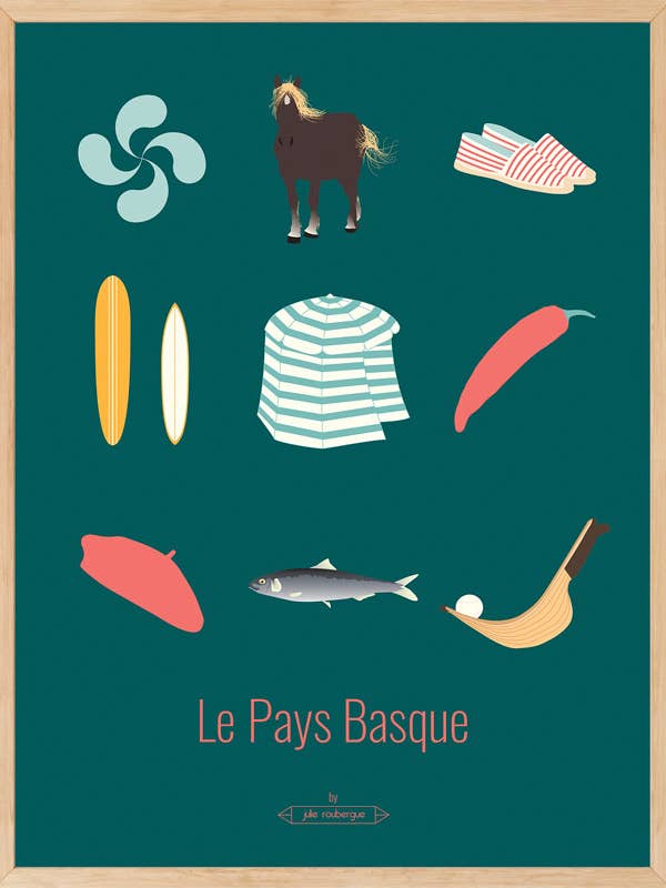 Mostra PAESI BASCHI, Gli Iconici per la vendita all'ingrosso da parte di Julie Roubergue