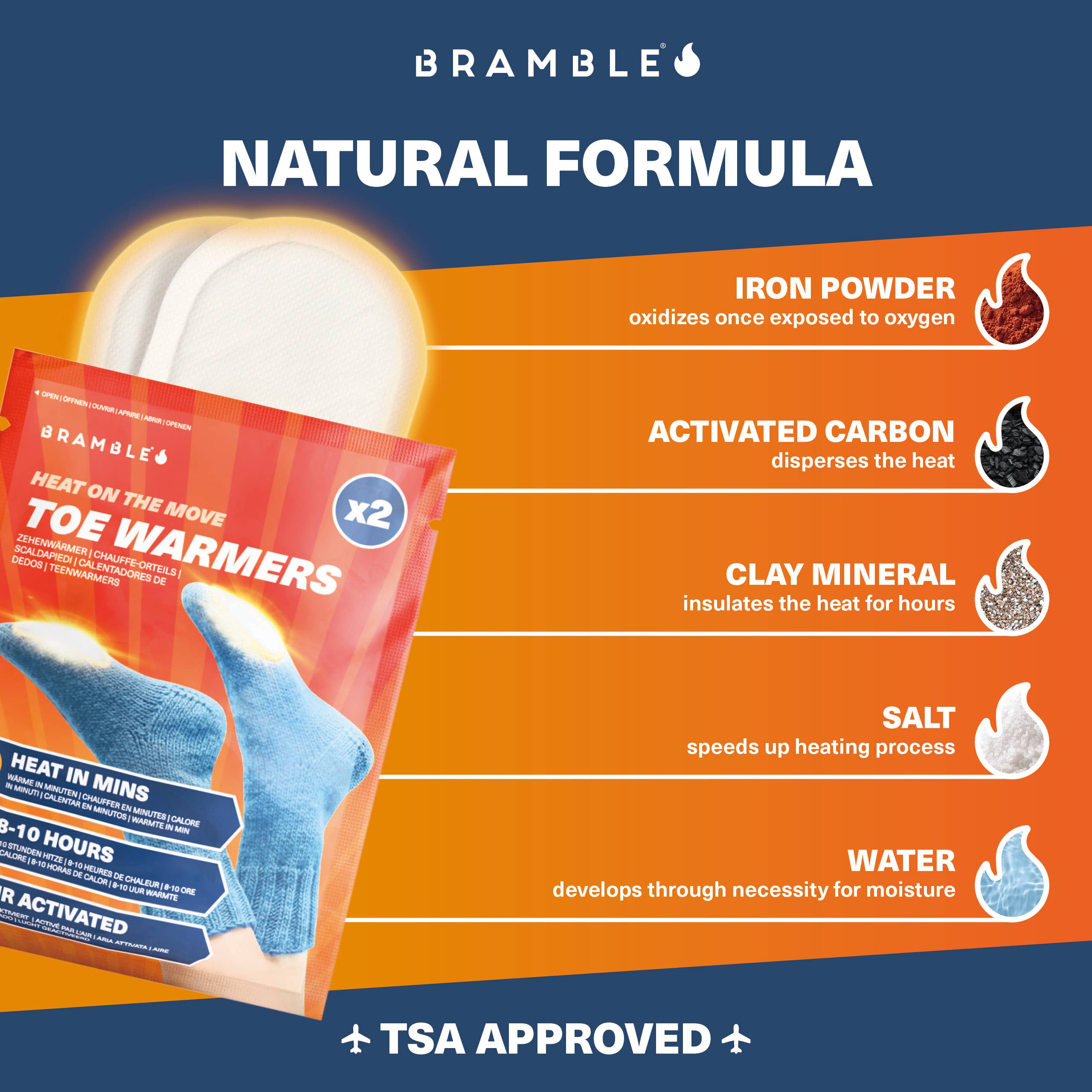 Bramble - Vente Chauffe-mains - 80 chauffe-orteils (40 paquets)7