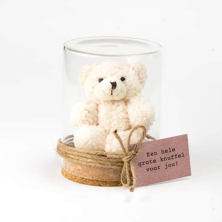 Bear large cuddle XXL white for wholesale by Sidedish Cards