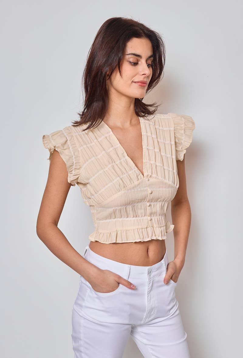 KY CREATION PARIS - Wholesale Blouse - Women's - Flared sleeve top17