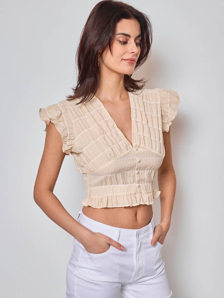 KY CREATION PARIS - Wholesale Blouse - Women's - Flared sleeve top17