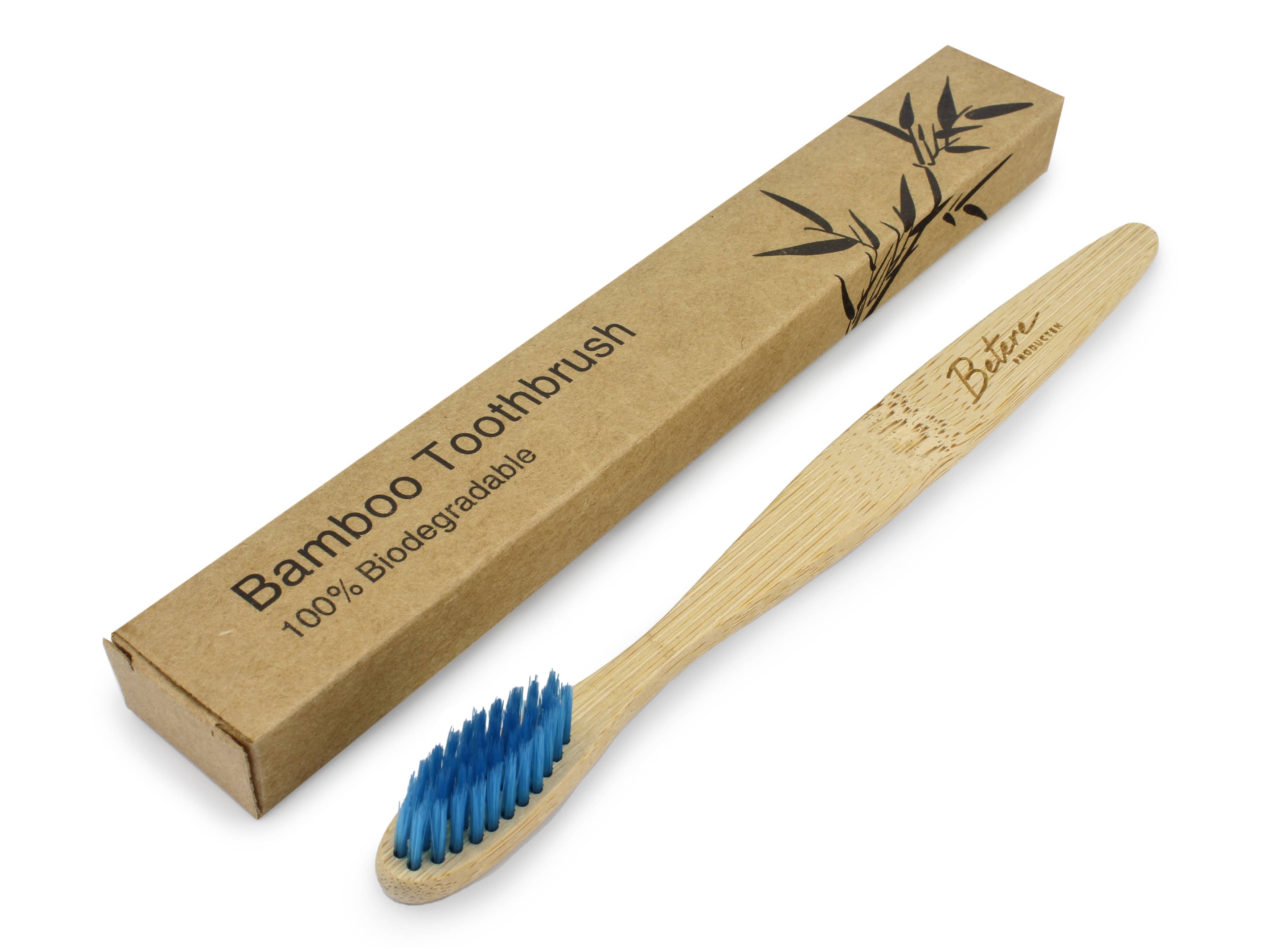 Betere producten - Wholesale Toothbrush - Bamboo toothbrush adults blue0