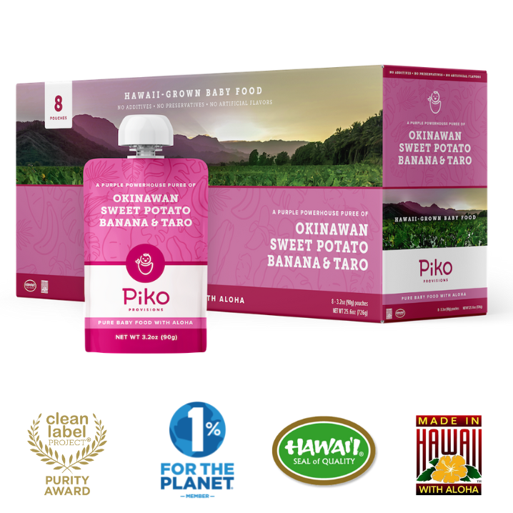 Piko Provisions – Engroshandel Babymad – Okinawan sød kartoffel banan & Taro11