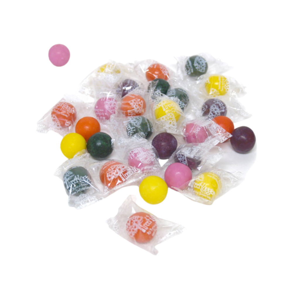 Tree Hugger Gum and Bubble Gum Filled Candy - Vente Chewing-gums - Lot de 120 gommes à bulles Tree Hugger Fantastic Fruit1