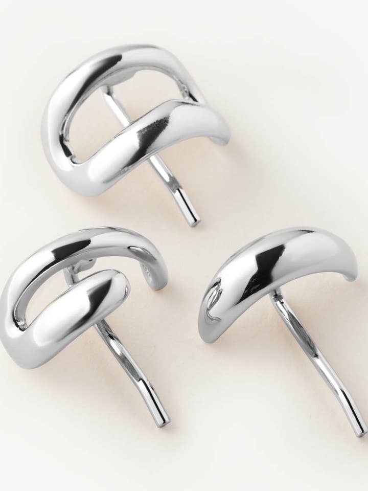 Haarmanschetten in Silber für den Großhandel von Kōv Essentials (No duties or tariffs for CA+USA)