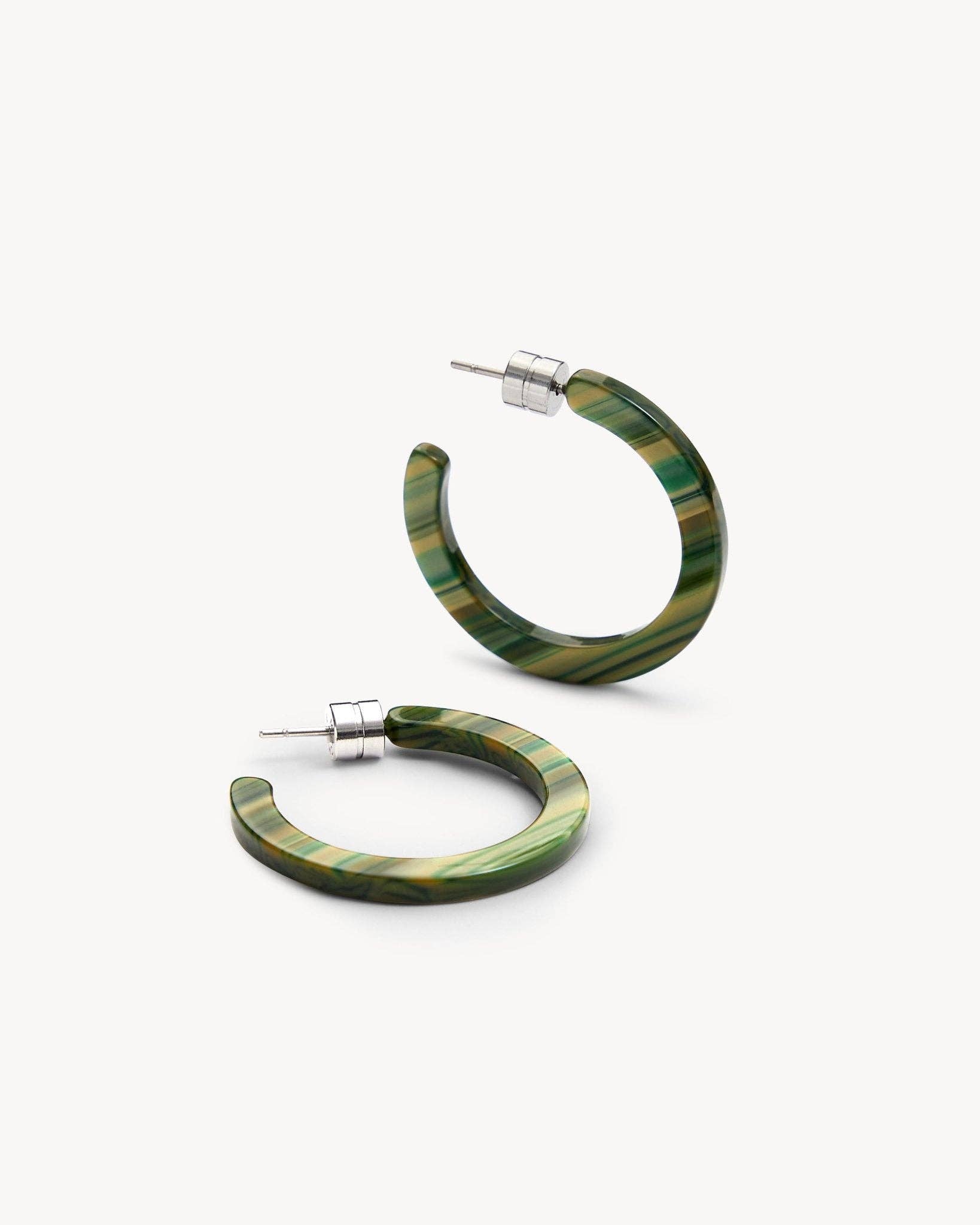 MACHETE - Wholesale Hoop Earrings - Mini Hoops in Meadow2