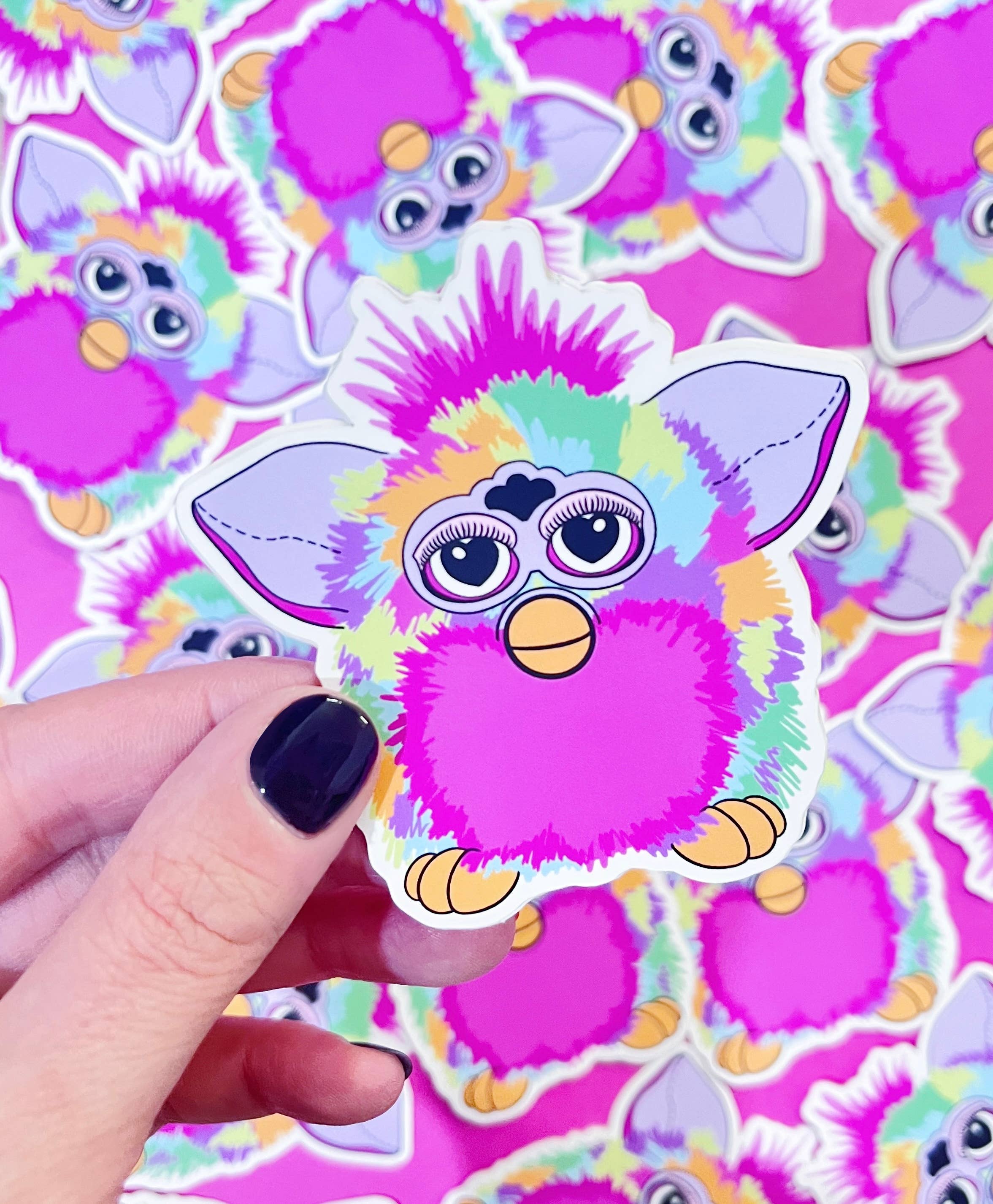 Cor Blimey - Wholesale Sticker - FURBY STICKER1