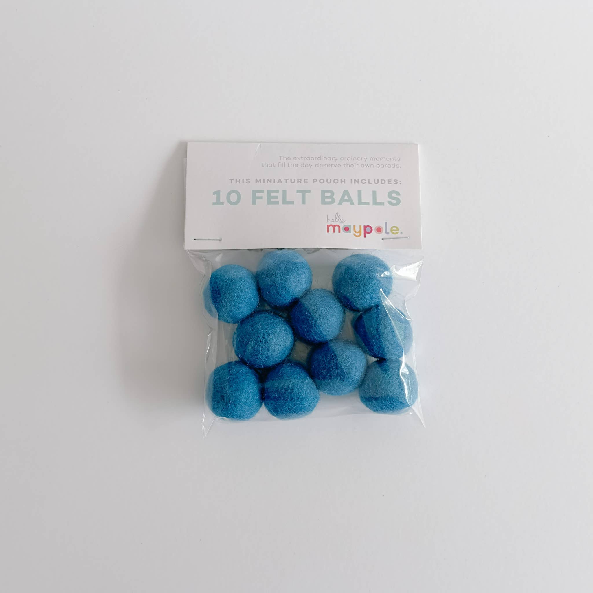 Hello Maypole - Wholesale DIY Craft Kit - Kids - 10 Felt Balls - Color Variety Slingshot Refill - Crafts4