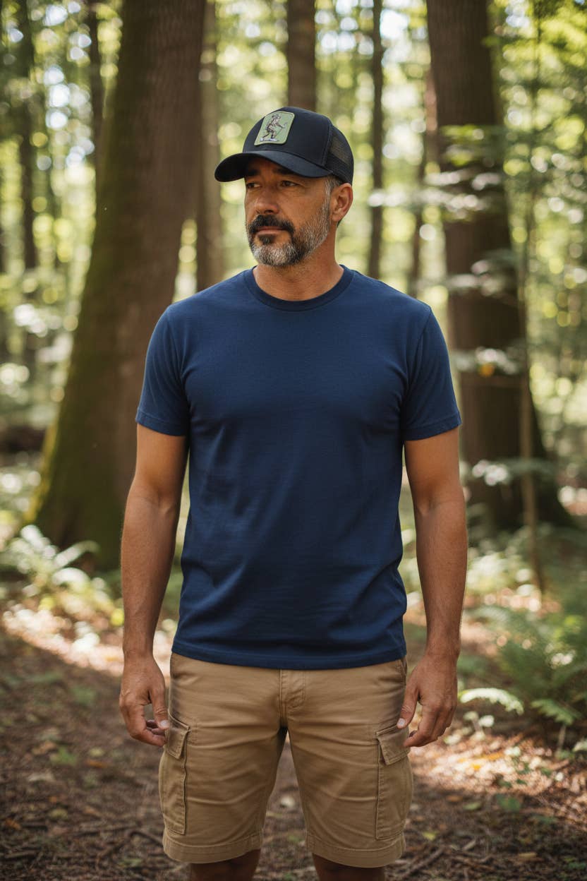 PNW Apparel – boné - Unissexo por atacado – Chapéu de caminhoneiro Sasquatch8