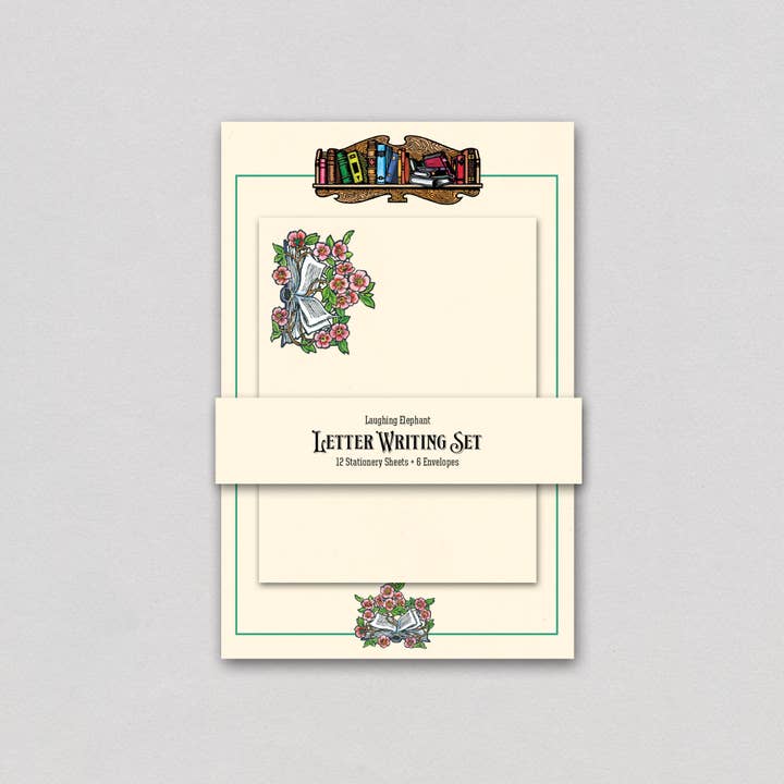 Prateleira de Livros - Conjunto de Escrita de Cartas por atacado de Laughing Elephant