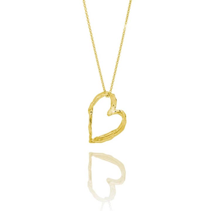 Hjerte Stort - Gyldent for engroshandel hos bylovisa