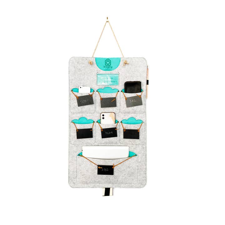 Bagby - Wholesale Phone/Tablet Stand - Bagby Family Screentime Phone / Tablet Set (6+1 Pockets)1