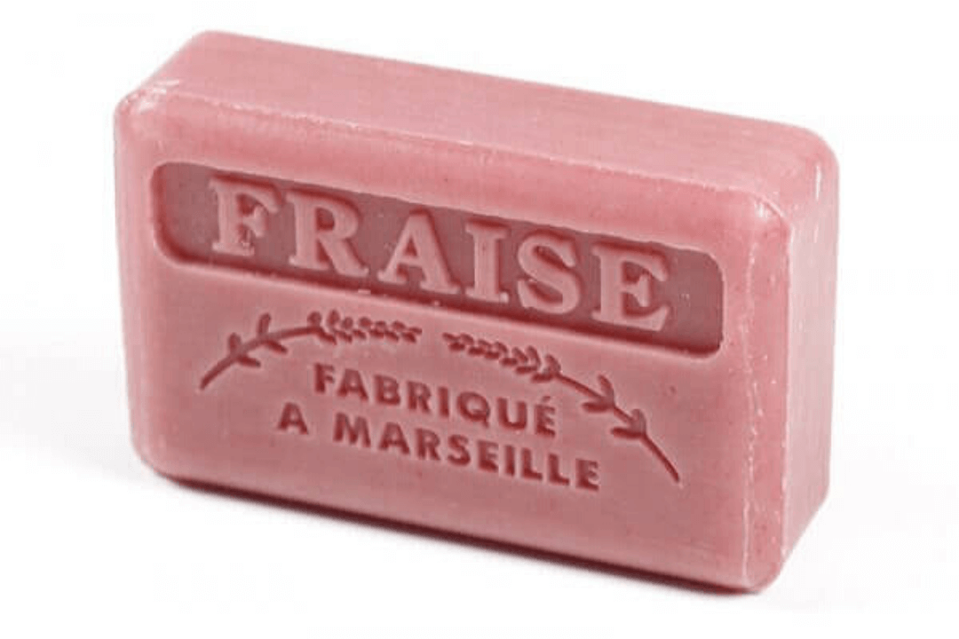 French Soap Wholesale - Wholesale Bar Soap - 125g Strawberry Wholesale French Soap2