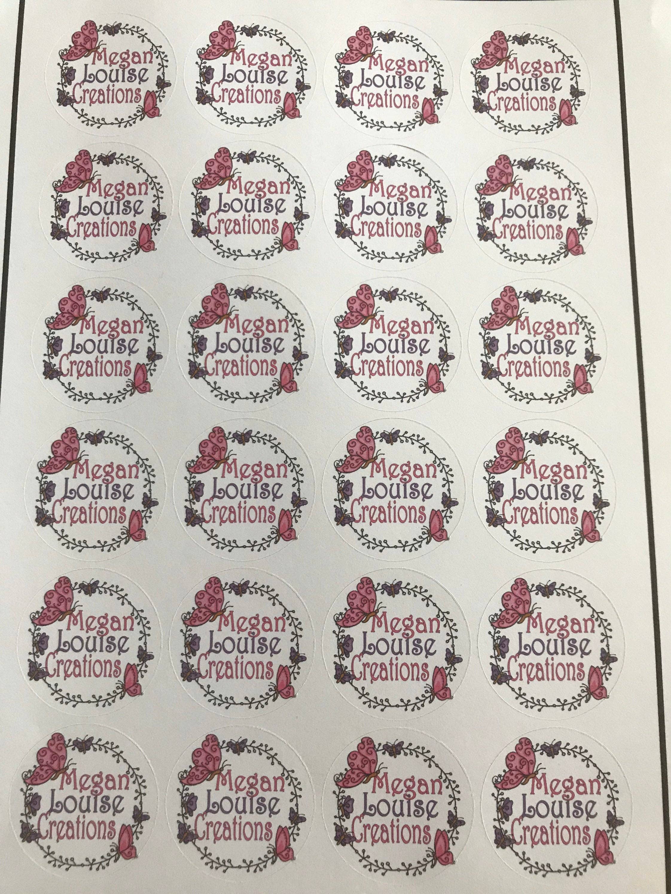 Megan Louise Creations – wholesale Sticker – circular Logo stickers, design your own stickers, order stickers, stickers0