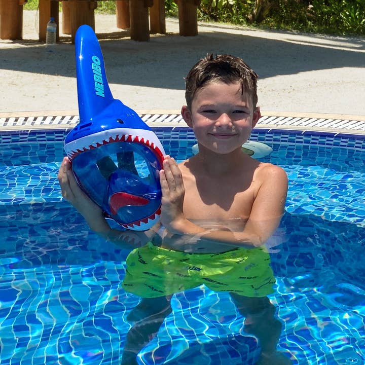 NEBIBO - Wholesale Beach/Pool Toy - Kids & Baby - Shark Snorkel Mask for Kids1