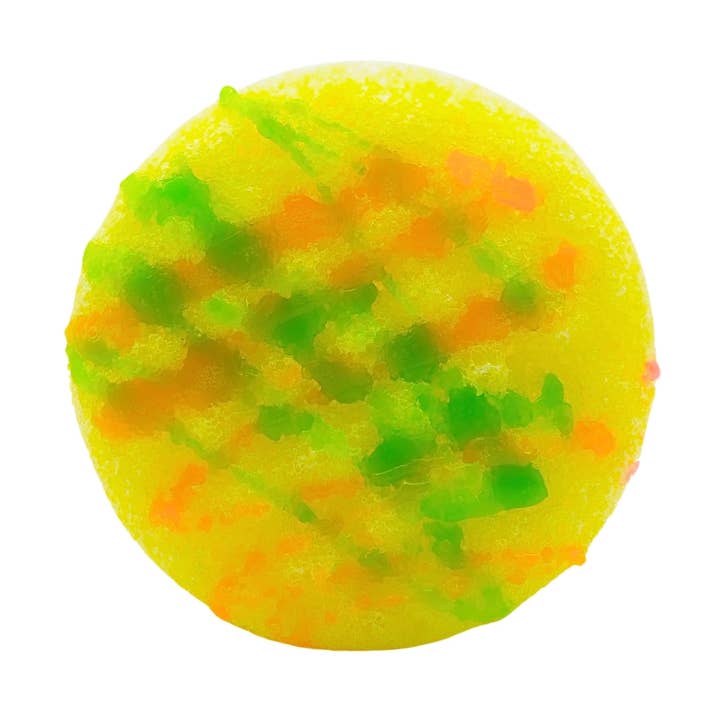 The Soap Shop – wholesale Bath pouf/sponge – 6 x Lemon, Lime & Grapefruit Soap Sponge | 135g0