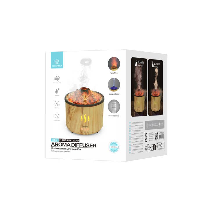 TECHANCY - Wholesale Electronic Diffuser - Techancy Aroma Diffuser LD3916 Wood Colour3