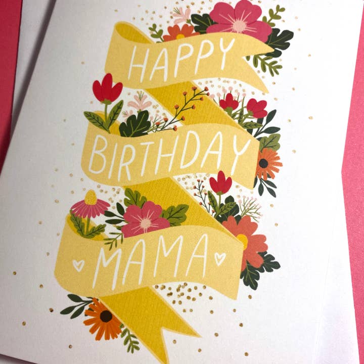 Fox Card Co – Großhandel Geburtstagskarten – Happy Birthday Mama-Karte