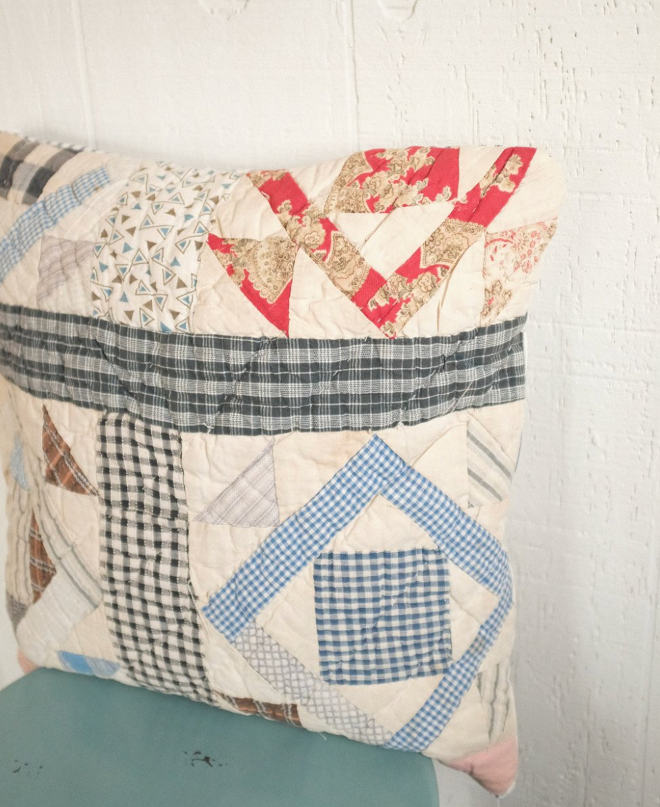 Reclaim Creative - Wholesale Throw/Decorative Pillow - Quilt Pillow - Assorted Quilts3