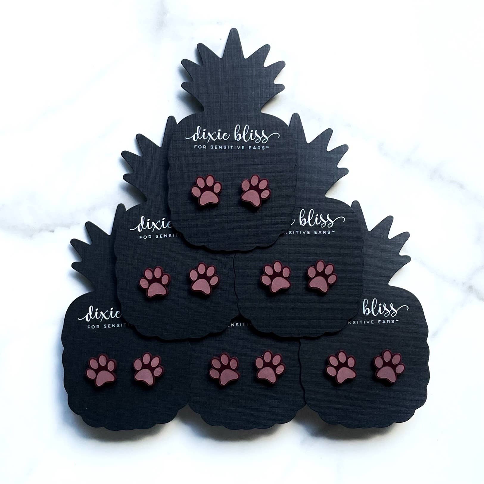 Dixie Bliss - Vente Clous d'oreille - Crampons Sports Paw - 12 couleurs24