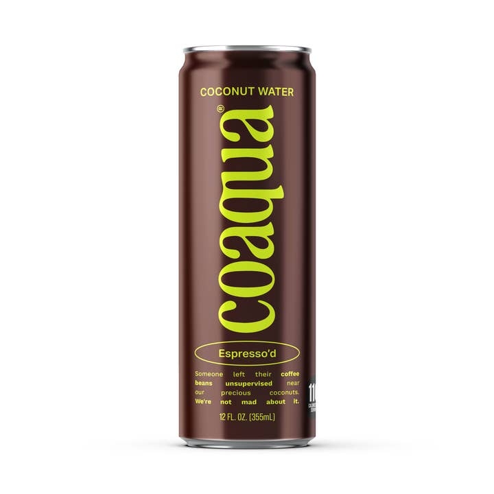 Coaqua Espresso'd Coconut Water for wholesale by CoAqua