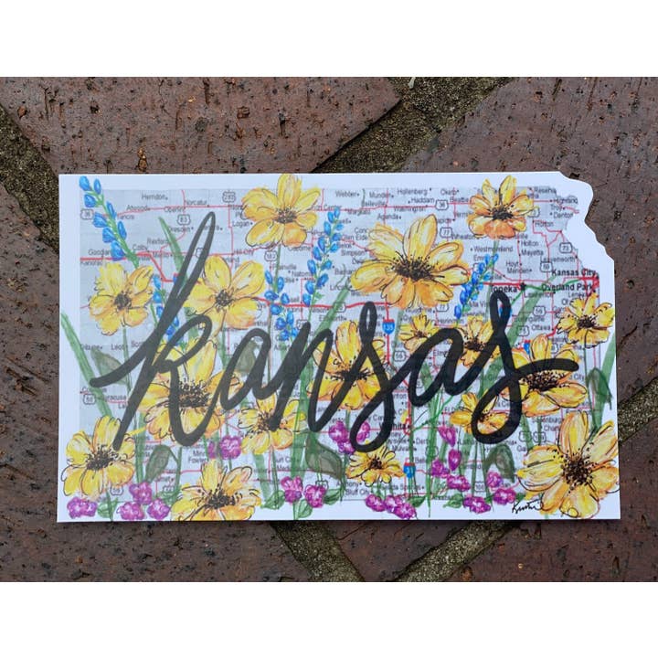Something Beautiful - Wholesale Postcard - Kansas Wildflowers Postcards4