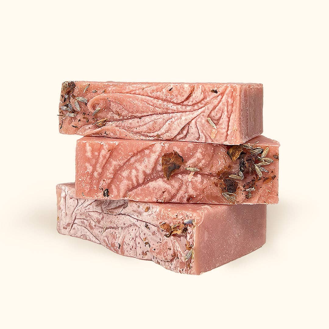 Herb'N Eden - Wholesale Bar Soap - Rosewater Kefir & Lavender Bar Soap1