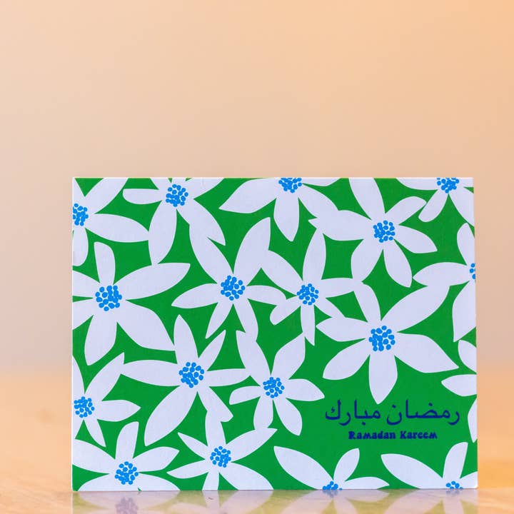 Ramadan Kareem Blue Blossom for wholesale by The Ramadan Edit