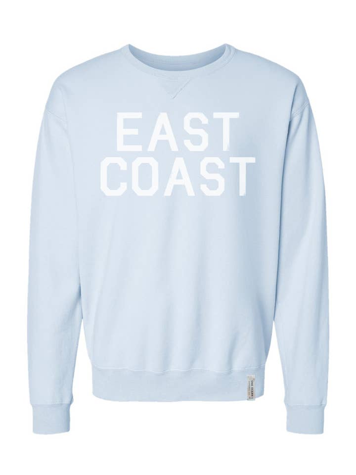 One Ocean Apparel Co.. - Wholesale Graphic Sweatshirt - Unisex - EAST COAST Crewneck - CUSTOM COLORS14