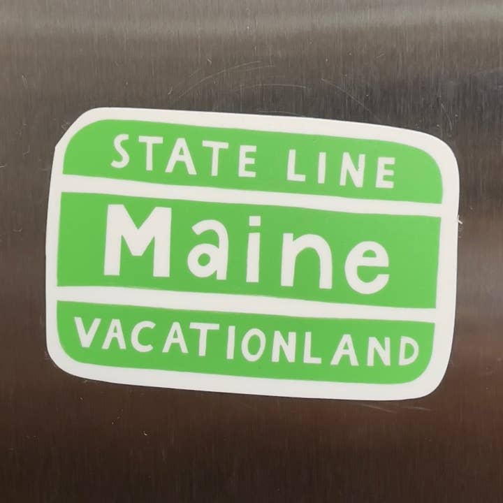 Maine Vacationland Sign Magnet for wholesale by Little Something Co.