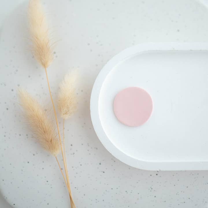 Hazel n Blue – wholesale Hängande örhängen – Lerörhängen | Små Dahlia Dingles2