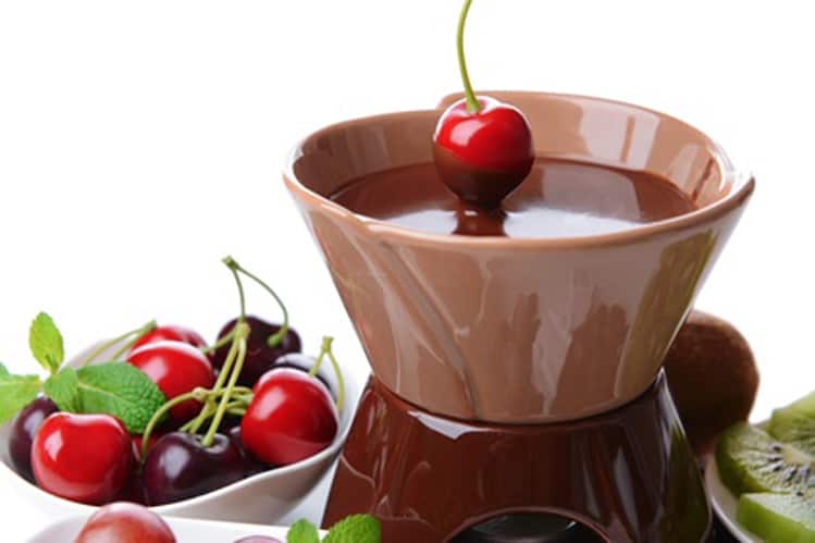 A Blend Above - Wholesale Hot Fudge/Chocolate Spread - Chocolate Cherry Fondue2