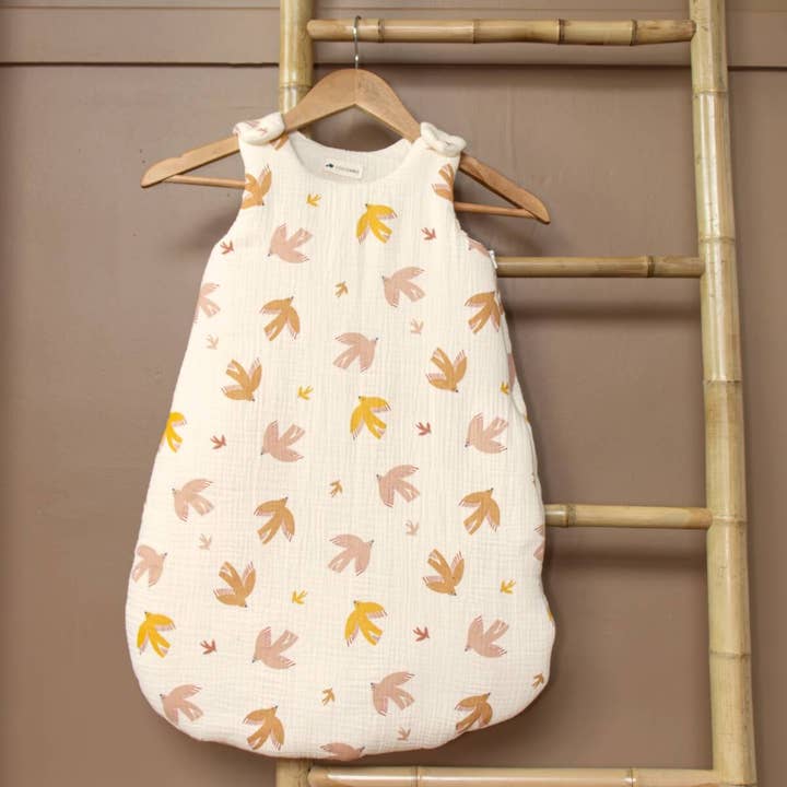 Cocoeko - Wholesale Sleeping bag – Baby - Cotton muslin sleeping bag BIRDS TOG 22
