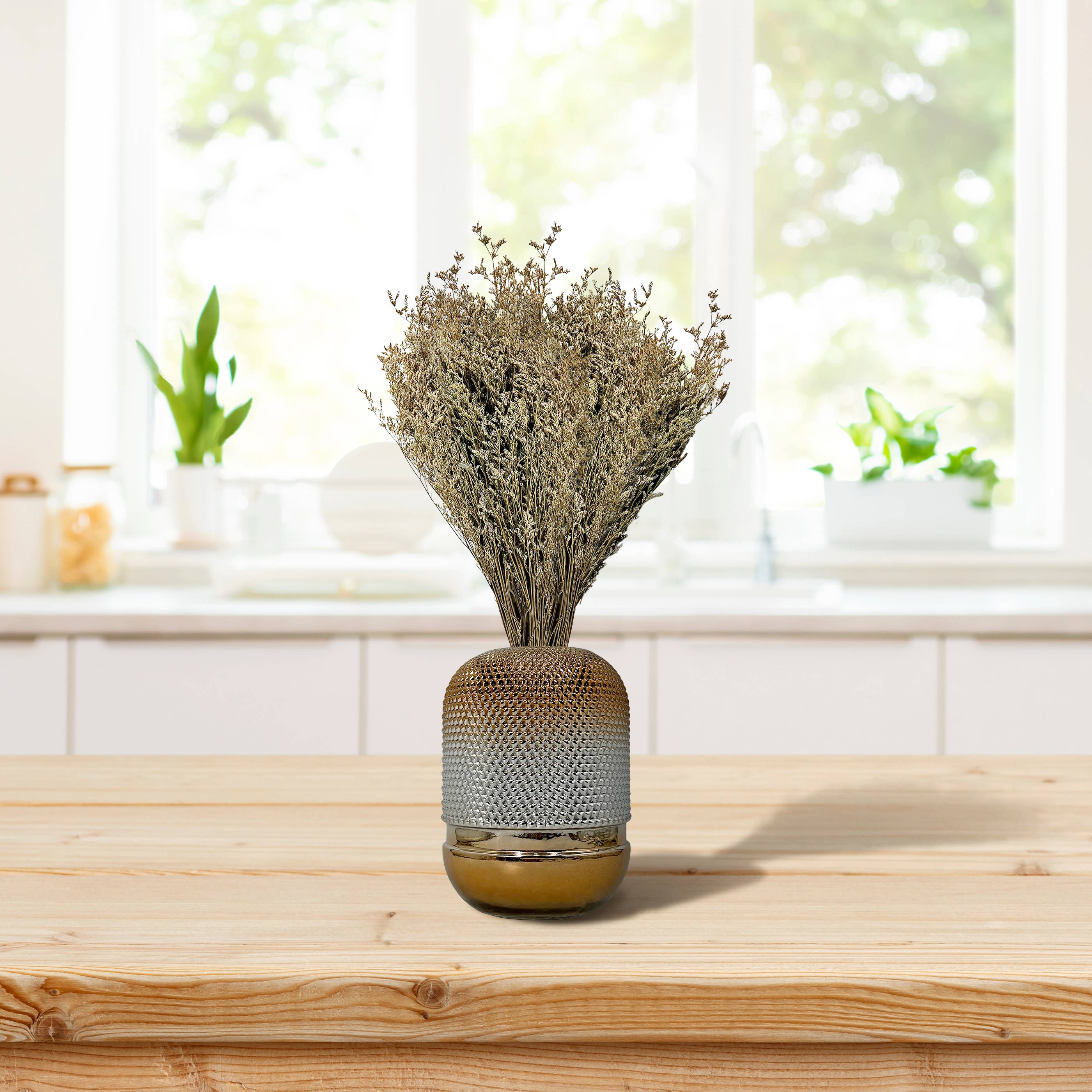 2626 Designs - Wholesale Dried/Pressed Flowers - Dried Preserved Valentin Grass Bouquet 21" Multiple Colors27