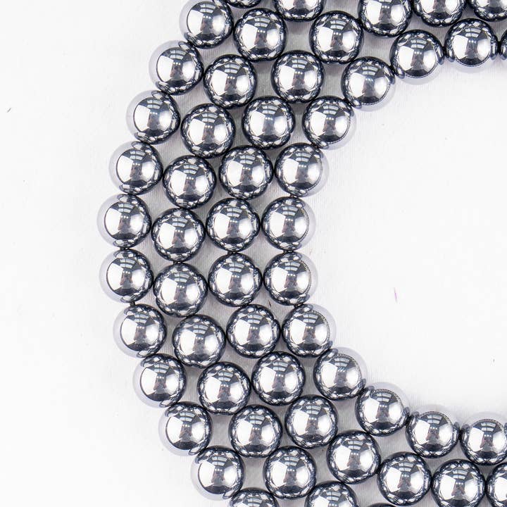 Soothing Crystals Beads - Wholesale Beads - Crystal Jewelry Beads | Hematite | Healing Gemstone Beads4