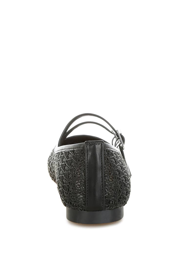 Rag Company - Wholesale Flats - Women's - Warena Pin Buckle Strapped Ballerinas4