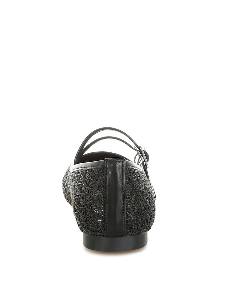 Rag Company - Wholesale Flats - Women's - Warena Pin Buckle Strapped Ballerinas4