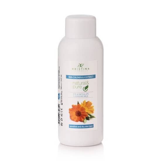 Latte Detergente per Viso, Occhi e Labbra con Estratto di Calendula per la vendita all'ingrosso da parte di Jonada LTD