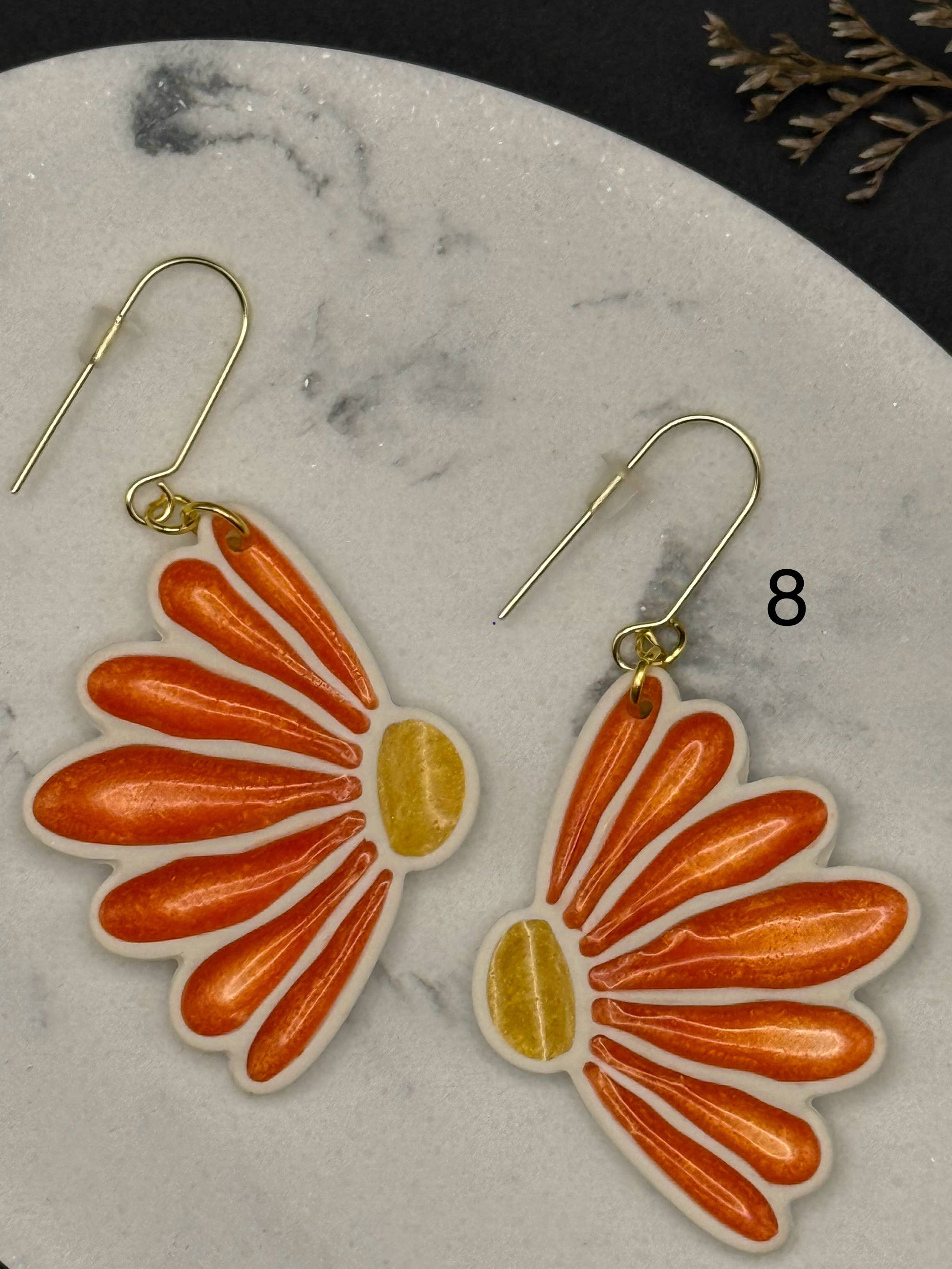 ELT Art Creations - Vente Boucles d'oreilles pendantes - Daisy Doos1