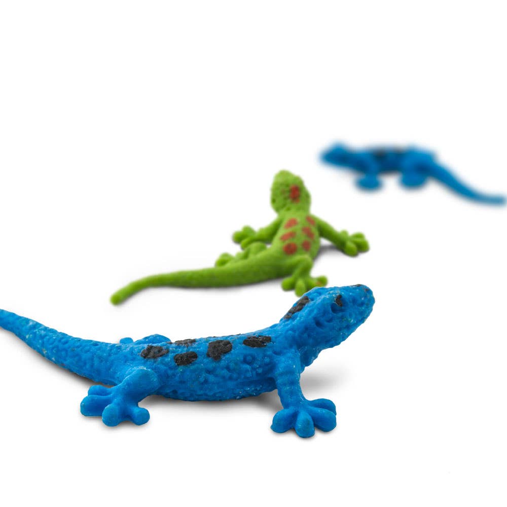 Safari Ltd. - Wholesale Figurine Toy - Kids - Day Geckos (2 Color Pack)  - Good Luck Minis® - 1005131