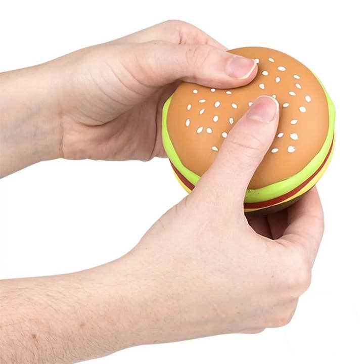 Holiday Farm - Wholesale Fidget Toy - Kids - Hamburger Squeeze Soft Fidget Kids Toy Christmas