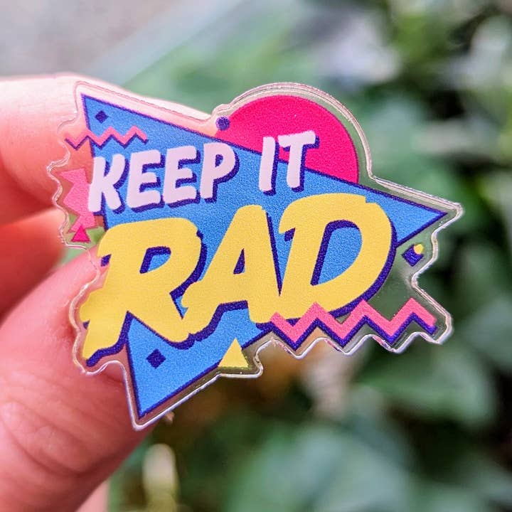 Keep it Rad Akrylstift för wholesale av Bolts and Stars