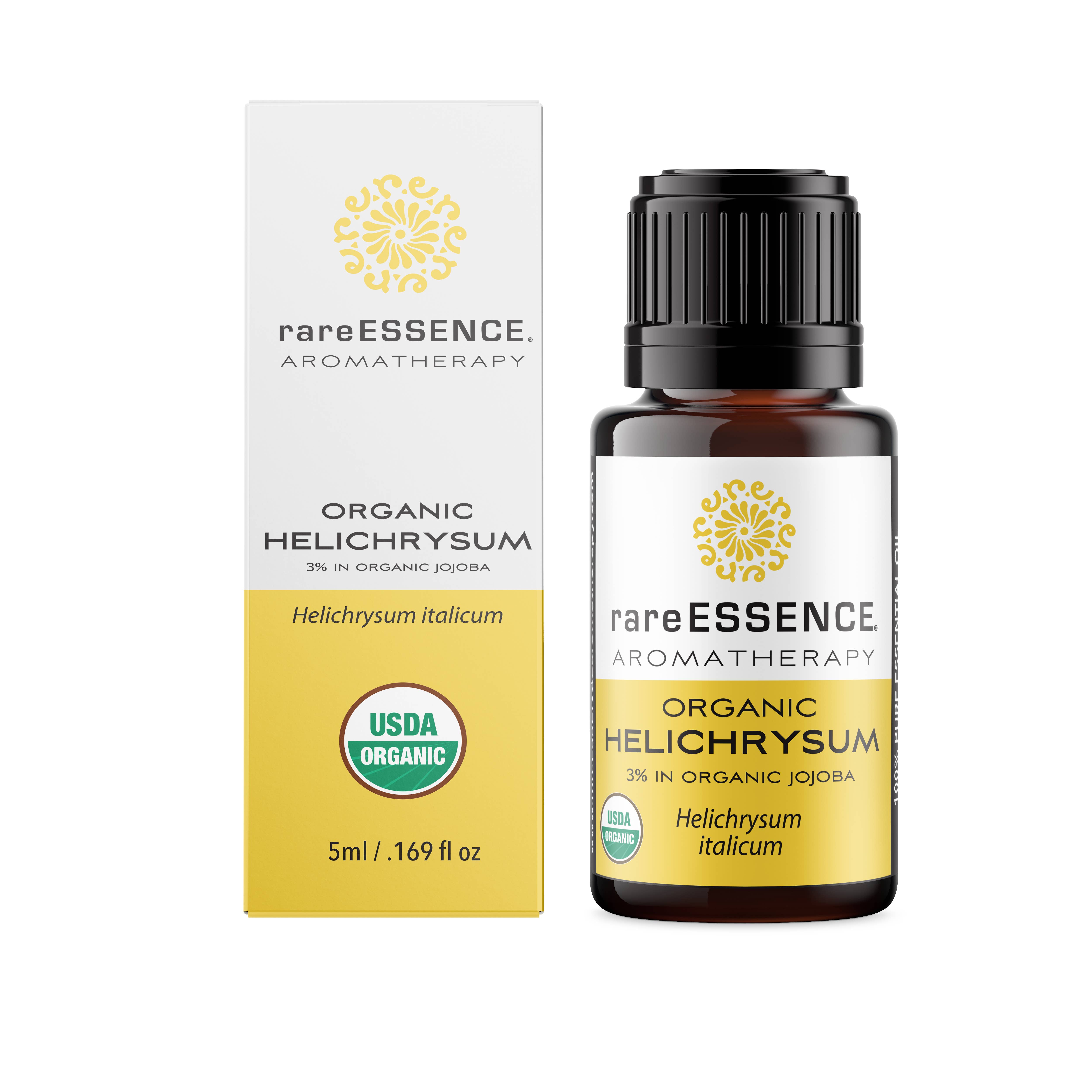 rareESSENCE - Wholesale Essential Oil - Helichrysum 3% in Jojoba - 5ml - Organic