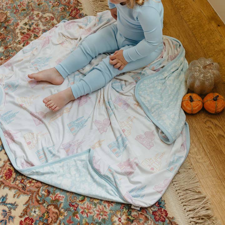 Copper Pearl - Wholesale Quilt - Kids & Baby - Three-Layer Quilt - Princess Palaces5