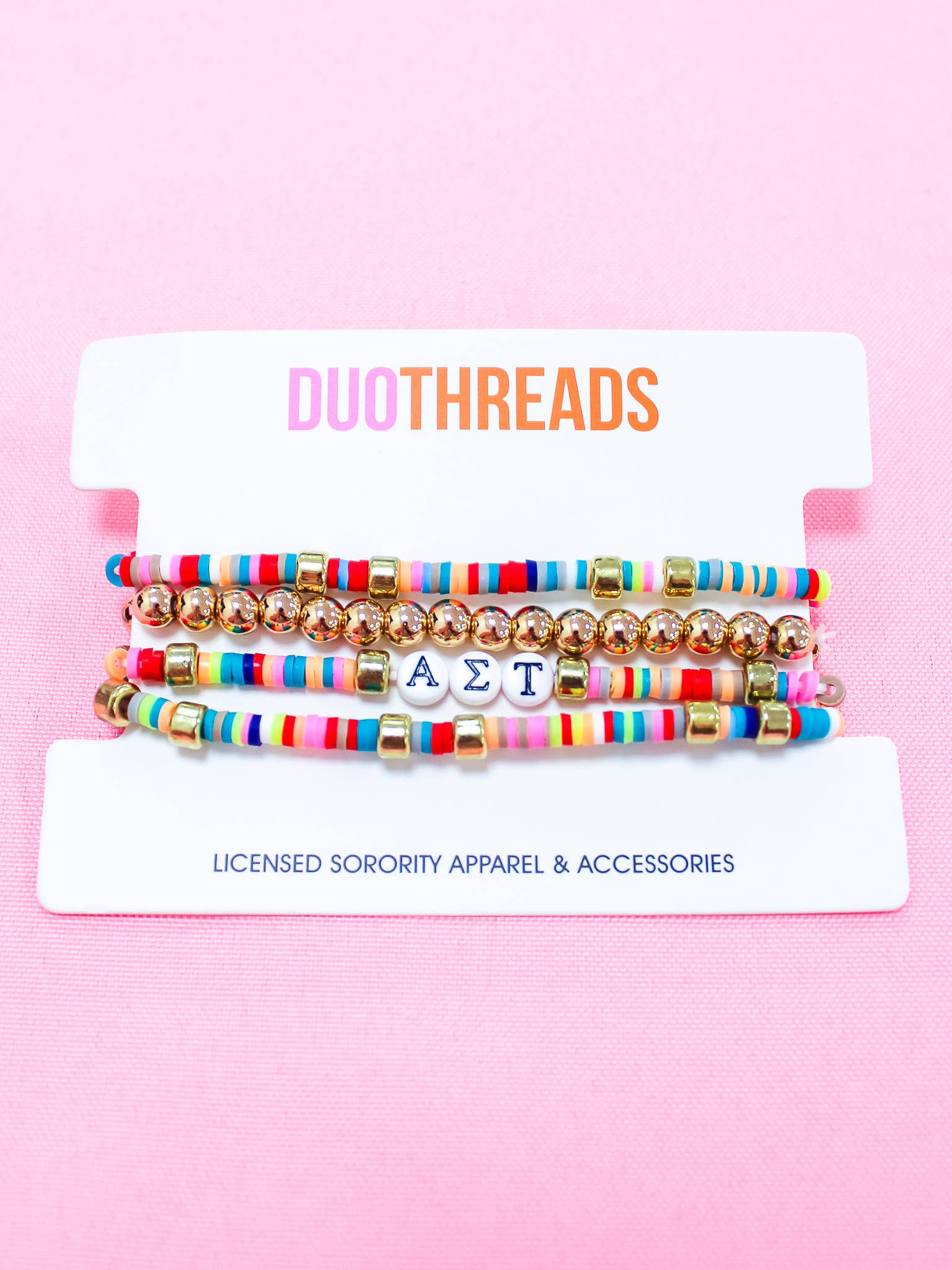 Duo Threads - Wholesale Jewelry Set - Miley Sorority Bracelet Stack7