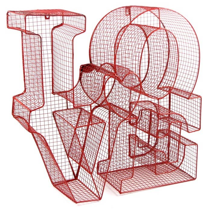 Philly "LOVE" Iron Wall Decor for wholesale by Zaer Ltd. International