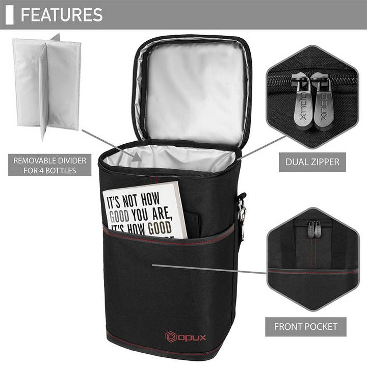 OPUX – wholesale Vinkasse – 4 flaska vinbärväska39