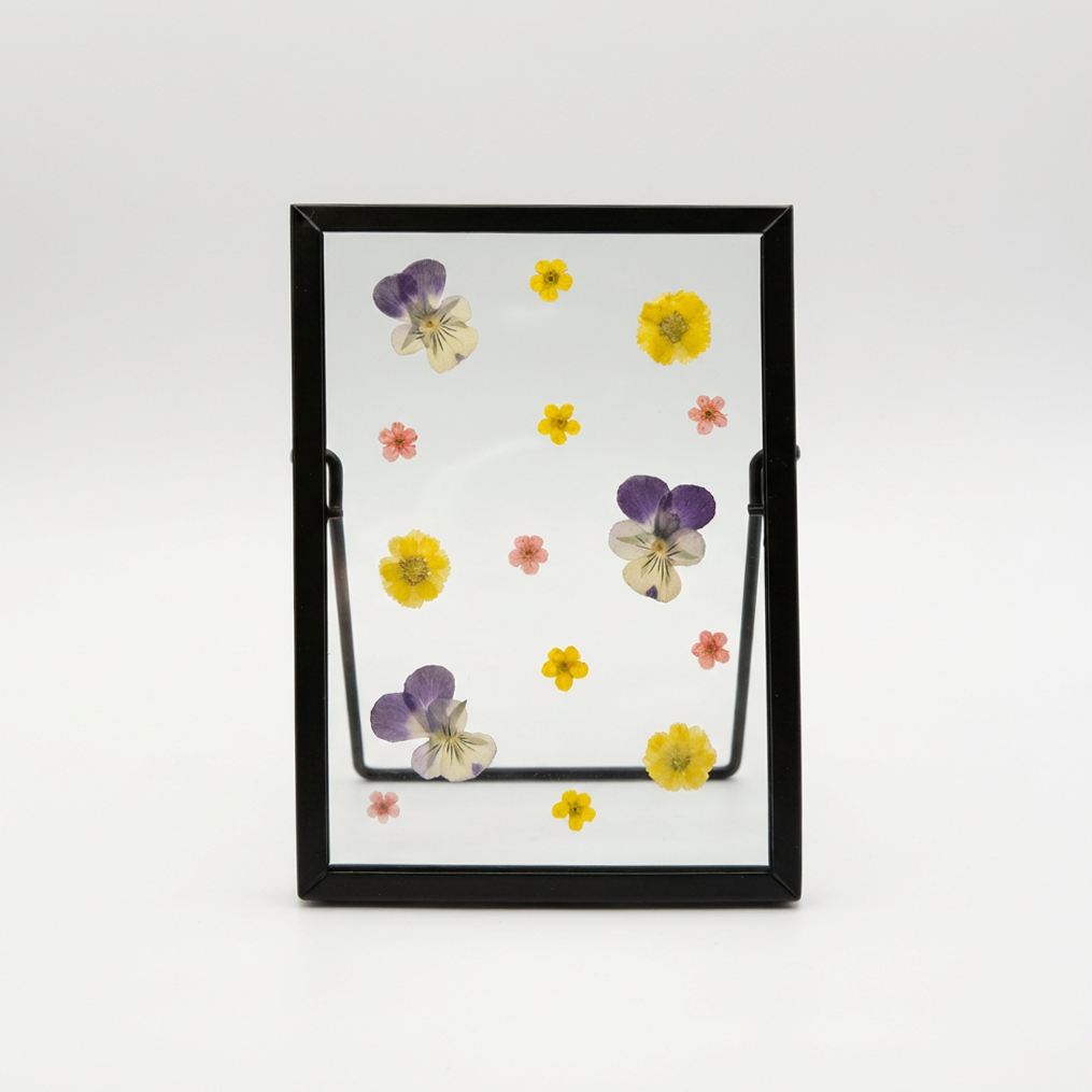 Sunnie Lane - Wholesale Desk/Tabletop Sign - Real Pressed Flower Frame - Beautiful Flower Art30