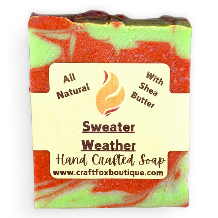 Sweater Weather Bar Soap voor wholesale door Craft Fox Boutique